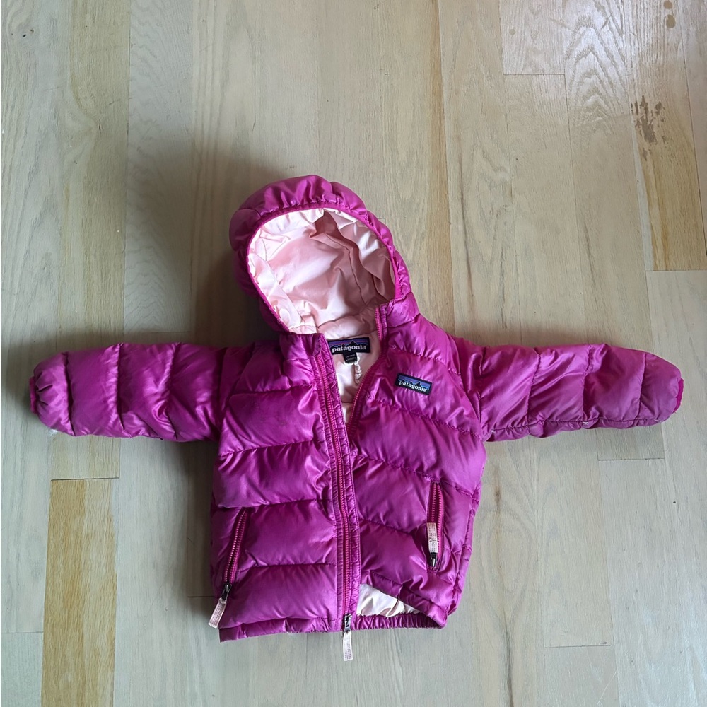 Patagonia Kids' Fuchsia Puffer Jacket